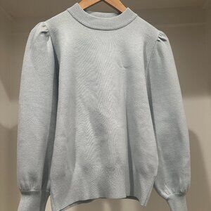 Zara baby blue sweater pink size medium